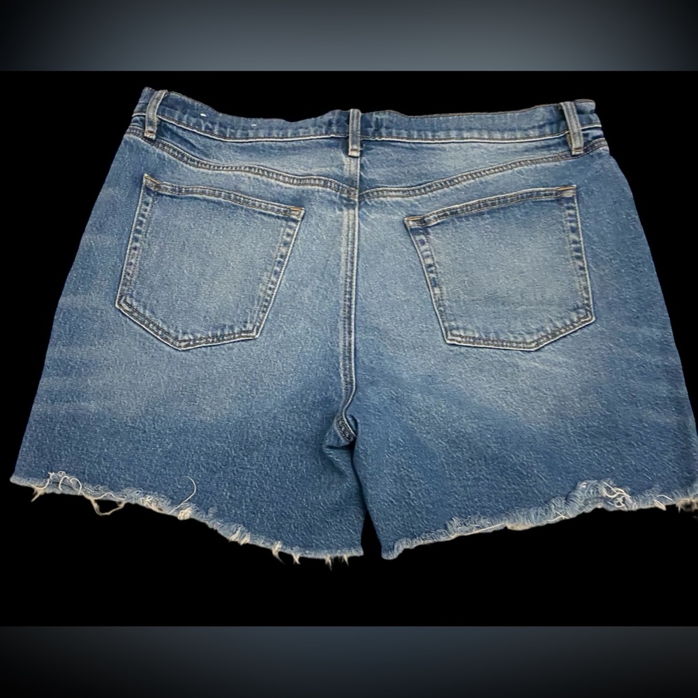 Ann Taylor Loft Stretch Denim Shorts 14 EUC